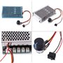 Contrôleur de vitesse du moteur, régulateur de tension électronique 10-50V 100A 5000W DC pour moteur à brosse DC et usage indust