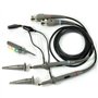 Chesoon Sonde d'oscilloscope P6100 100 MHz avec kit complet de cordons de test BNC vers Minigrabber