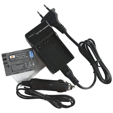 DSTE Rechange Batterie et DC11E Voyage Chargeur pour Nikon EN-EL3E D30 D50 D70 D70S D80 D90 D100 D200 D300 D300S DSLR D700 Digit