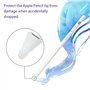 Lot de 8 embouts de rechange compatibles avec Apple Pencil 1ère 2ème génération Apple Pencil Embouts de protection en silicone p