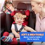 TonStyle 2Pcs Cale Tete Enfant Voiture, Maintien Tête Enfants Voiture Réglable, Cale Tete Bébé Serre-Tête Pour Protection Siège 