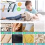 2 Rasoir à Peluches Portable Double Extrémité, Peigne Cachemire, 2 Brosse Anti Poils Animaux, Utilisé Pour éliminer Les Vestes d