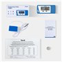 ThermElc TE-04 ET USB Enregistreur de données de température, enregistreur de température avec capteur externe, rapports PDF/CSV
