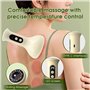 HASAIKA® Appareil De Massage Électrique À Ventouses, Dispositif De Grattage Masseur Électrique avec 9 niveaux de température et