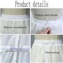 Hudiepan - Jupon de sous Jupes de Bal, 3 Couches Cerceaux, Jupon pour Robe Mariée de Mariage, Demoiselles d'honneur Costume Nupt