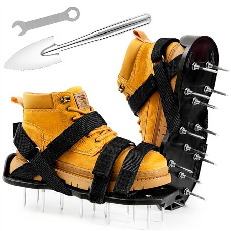 Seruno X Sandales Aérateur Pelouse – Sandales à Clous pour Aération Pelouse