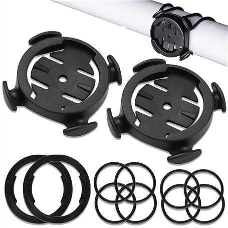 Lot de 2 supports de vélo pour GPS Garmin - Compatible avec Garmin GPS - Pour Garmin Edge 200/500/510/520/800/810/1000