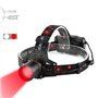 WESLITE Lampe Frontale Rouge