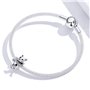 Charms Chat pour Bracelet Pandora Perle Breloques en Argent Sterling 925 Cadeau Femme Fille