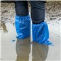 Couvre Bottes Jetables - Protège Chaussures de Pluie, 50 Pièces Grands Couvre Chaussures - Imperméable, Anti-boue, Idéales pour