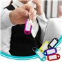 Porte clés couleur étiquette Inscriptibles pour clés de maison