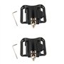 CTForest 2 Pièces Clip Fixation Caméra Ceinture