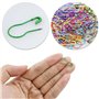 SZXMDKH Épingles De Sûreté, 100 Pcs Gourde Épingles, Epingle Nourrice Métal, Sécurité Pins, Epingle Nourrice, pour Travaux de Co