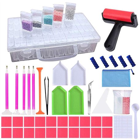 124 Pcs Outils de Broderie Diamant