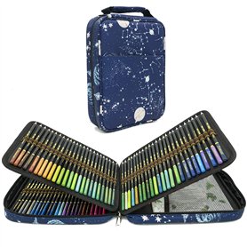 QUER 120 Crayons Aquarellables professionnels pour adultes et enfants, Des mines de qualité supérieure, intensément Crayons de c QUER 120 Crayons Aquarellables professionnels pour adultes et enfants