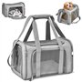 Sprifityy Sac de Transport pour Chat d'Extérieur Pliable et Respirant