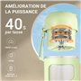 AMZCHEF Blender Portable - Mini Mixeur Sous Vide Pour Les Shake Et Les Smoothie - Forte Puissance De Coupe Avec 10 Lames, Rechar