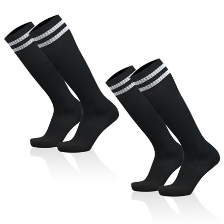 SKHAOVS 2 Paires Chaussettes de Football Enfant
