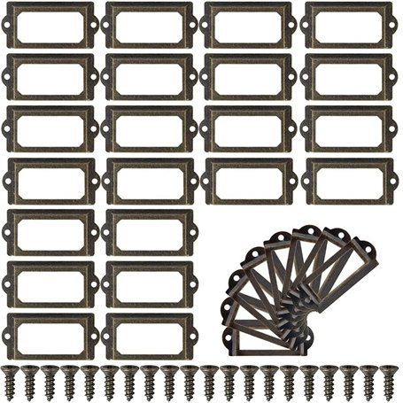 Lxoraziy 30 Pièces Cadre Étiquette de Nom