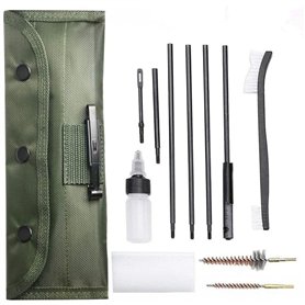 Fayelong 10 Pièces .22 22LR .223 556 5.56mm Kit De Nettoyage pour Carabine/Pistolet/Pistolet Tige De Nettoyage pour Fusil De Cha