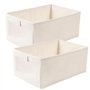 Dachiy Lot De 2 Boîte Rangement Vêtement
