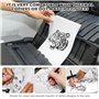 Lot de 50 Feuilles Papier de Transfert de Tatouage, MXTIMWAN Papier Transfert Tatouage, A4 Papier Tatouage Temporaire Papier de