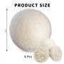 YOYEAH Balles de séchage - XL (8 cm) - Pour sèche-linge - En laine naturelle - Balles de séchage pour doudounes - Balles de tenn
