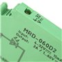 MRD-060D2 Module de relais, Module de Relais Statique Entrée CC 4-32 V Sortie CC 1-60 V Ultra Mince Module Relais 6,2 mm TS-35 I