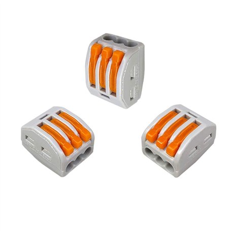 Aiqeer 30 Pièces PCT-213 Levier-Écrou Fil Connecteurs