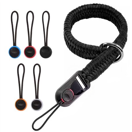 SLAXJNE 1 Dragonne pour Appareil Photo avec 5 Boucles De Connexion pour Appareil Photo