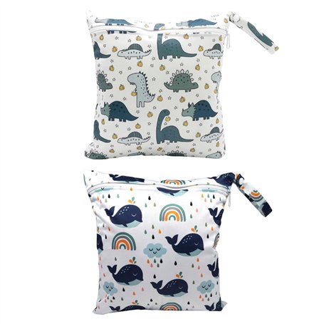 Paquet De 2 Sacs De Rangement De Produits Pour Bébé