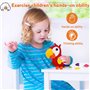 RXKFIGX Kit de Couture pour Enfants à Partir de 6 Ans Animaux en Feutre Kit de Couture pour Débutants Filles et Garçons Kit de B