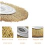 Weedbrush Lot de 4 brosses à joints rondes pour le jardin, compatibles avec Gloria Multibrush et autres brosses métalliques, bro