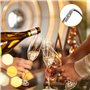 ZHYUAN Ouvre-bouteille de vin de champagne,Tire-bouchon, Ouvre-bouchon,Ouvre-bouteille de vin, Convient aux réunions de famille,