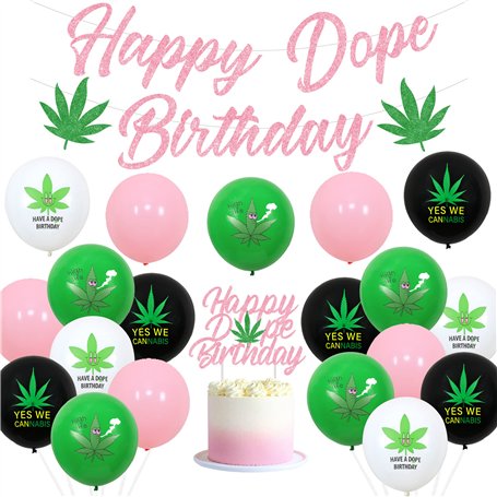 Sursurprise 420 décorations de fête d'anniversaire