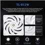 Thermalright Frozen Edge 360 White Refroidisseur d'eau liquide pour processeur avec ventilateur PWM 120 mm, spécification Cold R