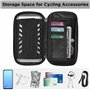 LEMEGO Support Téléphone Vélo Etanche, Sacoche Vélo Guidon Cadre Porte Telephone Velo VTT Trottinette Electrique Rotation 360 av