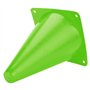 Alomejor 6Pcs 18cm Cônes de Circulation Cônes Plots en Plastique Cônes de Marqueurs Aide Entraînement d'Agilité Vitesse pour la