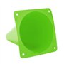 Alomejor 6Pcs 18cm Cônes de Circulation Cônes Plots en Plastique Cônes de Marqueurs Aide Entraînement d'Agilité Vitesse pour la