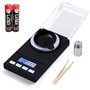 Hotloop Balance de Precision Milligrammes 50 x 0.001g Mini Balance de Bijoux Professionnelle