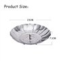 Panier à Vapeur,2 pcs Paniers Cuit-Vapeur Inoxydable Panier Vapeur de Légumes Cuit Vapeur Insérer des Aliments Légumes Pliants à