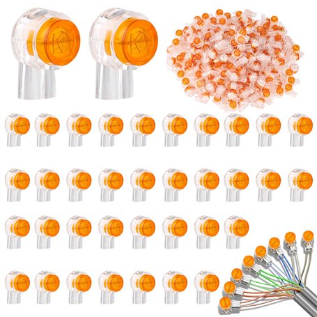 400 Pièces Connecteurs de Câble