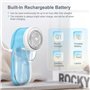 Rasoir Bouloche Électrique avec 3 Lames, Rasoir Anti Bouloche Vêtement USB Rechargeable Rasoir Bouloche, Portatif Rasoir Anti Pe