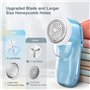 Rasoir Bouloche Électrique avec 3 Lames, Rasoir Anti Bouloche Vêtement USB Rechargeable Rasoir Bouloche, Portatif Rasoir Anti Pe