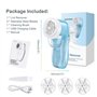 Rasoir Bouloche Électrique avec 3 Lames, Rasoir Anti Bouloche Vêtement USB Rechargeable Rasoir Bouloche, Portatif Rasoir Anti Pe
