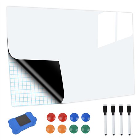 Tableau Blanc Magnétique Autocollant Set