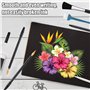 IBMLOMM Stylos à Gratter pour Tableaux à Gratter - Ensemble d'accessoires pour Tableaux à Gratter Adultes, Idéal pour l'art DIY 
