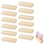 SEPWGUMD Porte-carte et porte-photo en Bois - Lot de 12