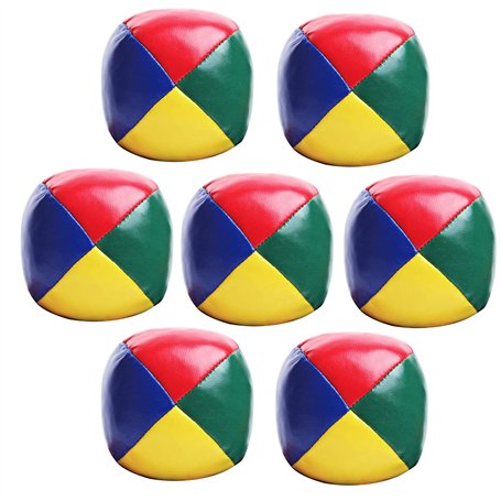 XZEIT Ensemble de 7 Balles de Jonglage Souples