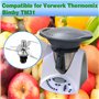 CDDCWZ (Mise à niveau) Pour Vorwerk Thermomix TM31 Lame de rechange en acier inoxydable (avec joint) - Accessoires de lame de mé